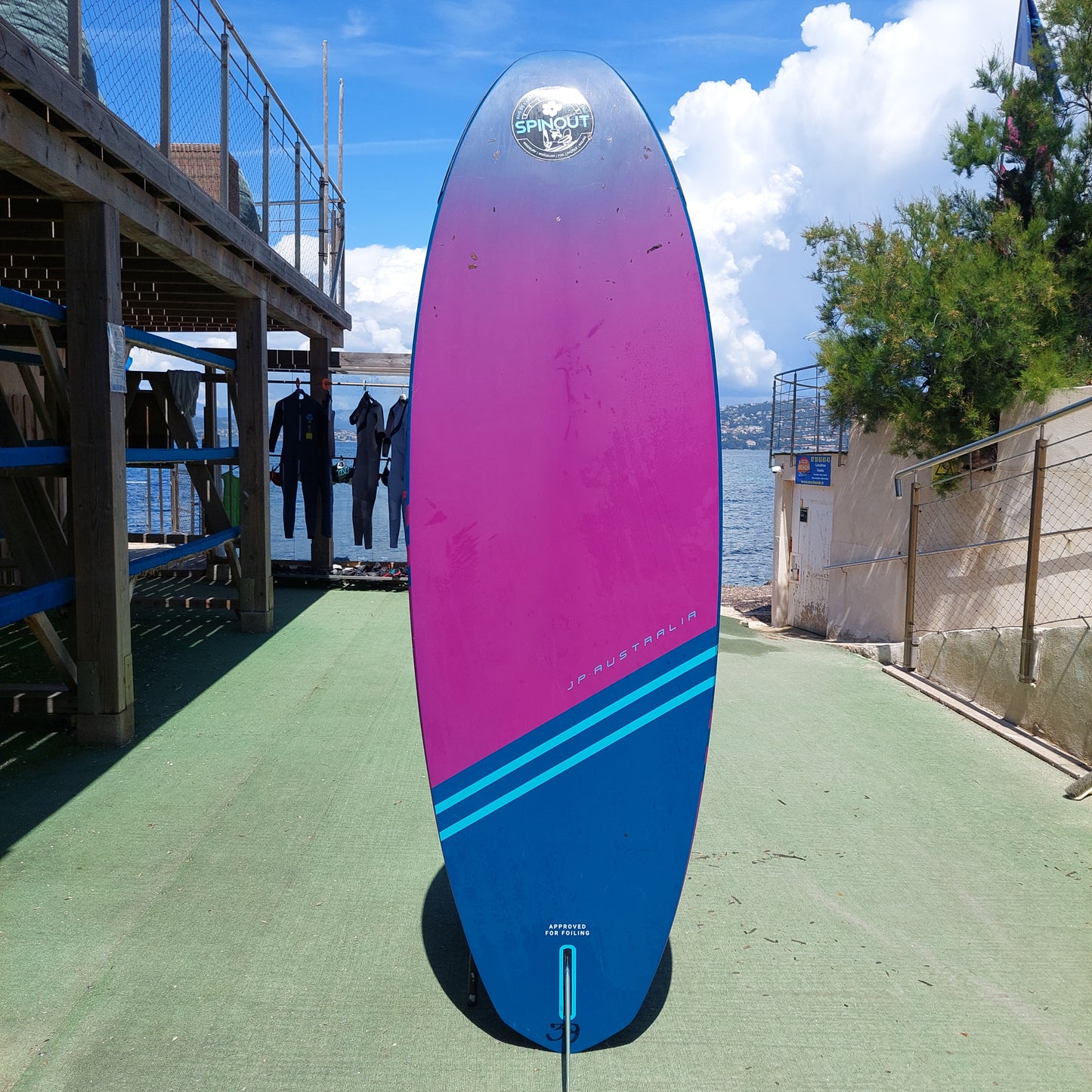 Planche Windsurf occasion JP Magic Ride LXT 2023 119L occasion bon état