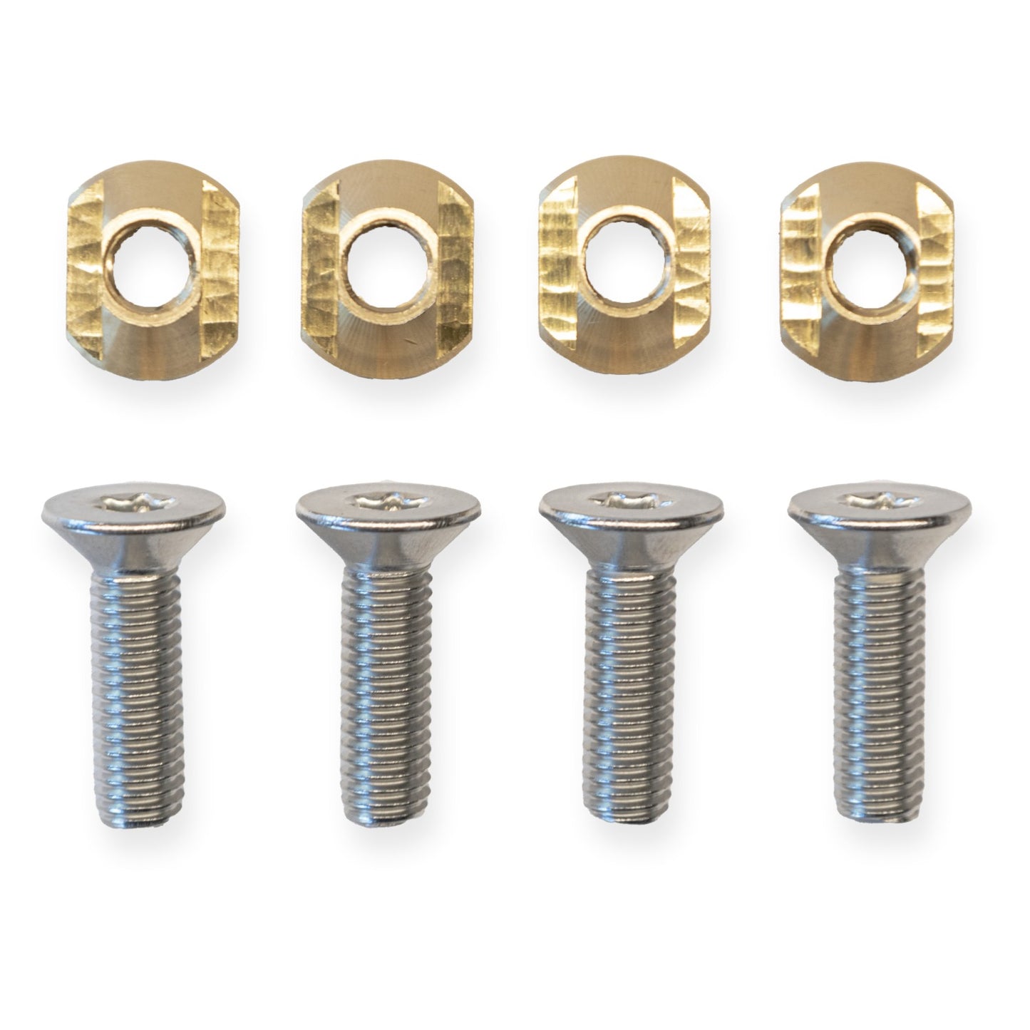 VIS KIT/SET M8 Vis+Noix de fixation FOIL (4pc)