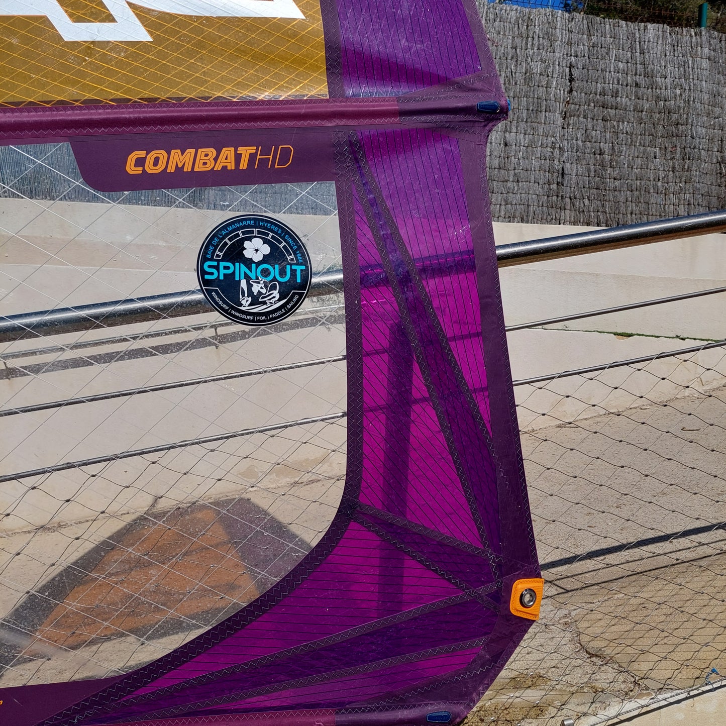 Voile windsurf Neilpryde Combat HD 3.7m² 2023 occasion très bon état