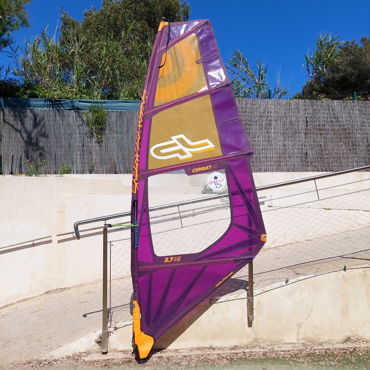Neilpryde - Voile de windsurf Combat HD 3.7m2 2023 occasion très bon état