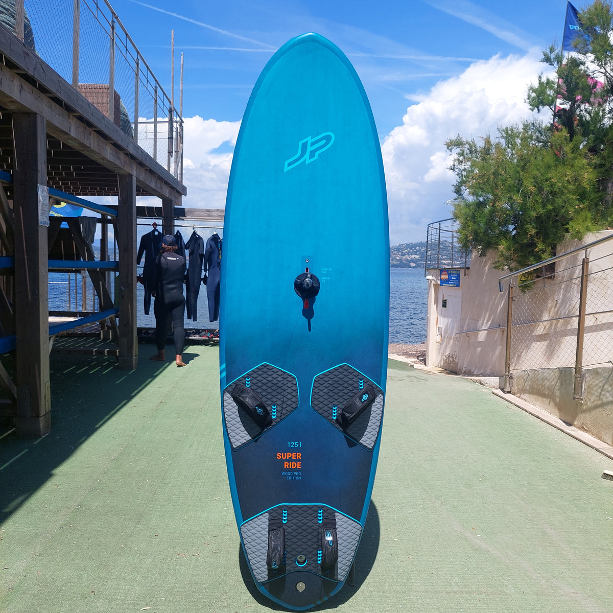 Planche windsurf occasion JP Super Ride Wood Pro 2025 125L état excellent