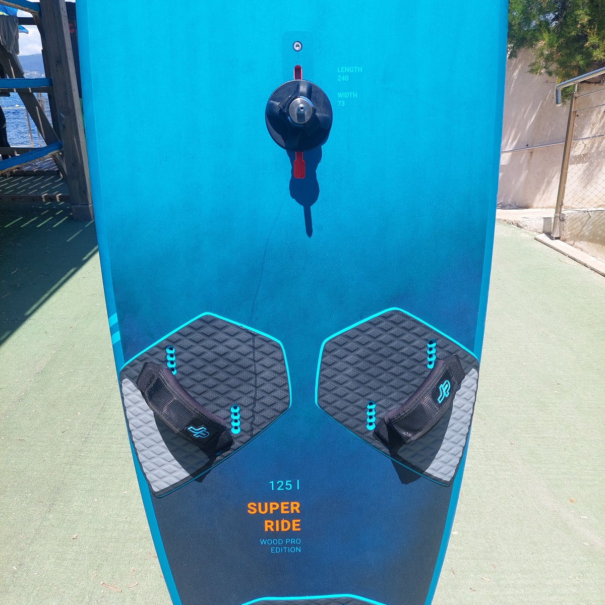 Planche windsurf occasion JP Super Ride Wood Pro 2025 125L état excellent