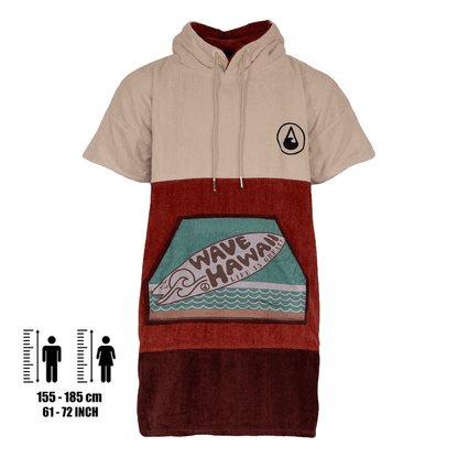WAVE HAWAII - PONCHO Adulte